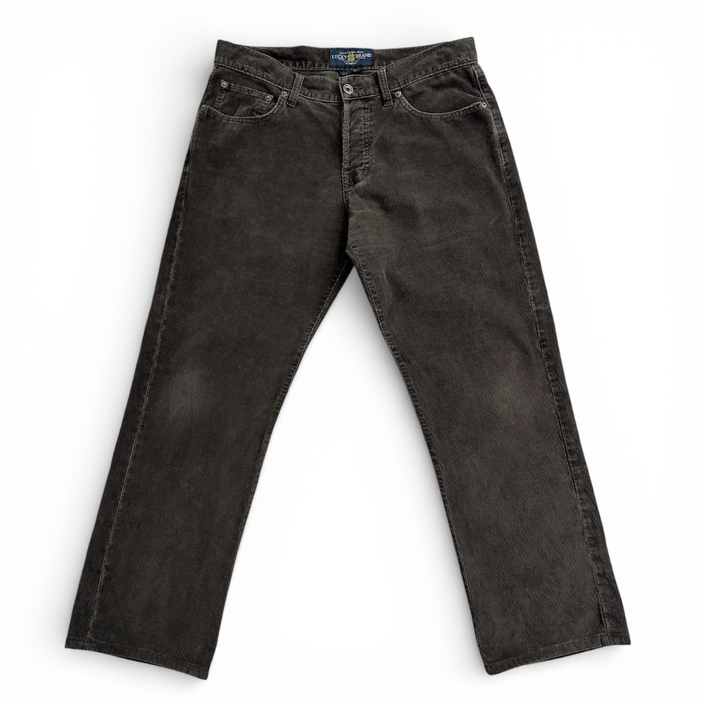Lucky Brand Corduroy Pants Original Straight Men’s 33/28